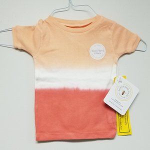 Brand New Baby Orange Tie-Dye Pajama Set 18 Months